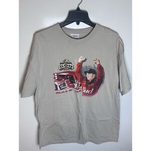 Vintage 2004 Dale Earnhardt Jr Daytona 500 Champion Budweiser T Shirt Size LG